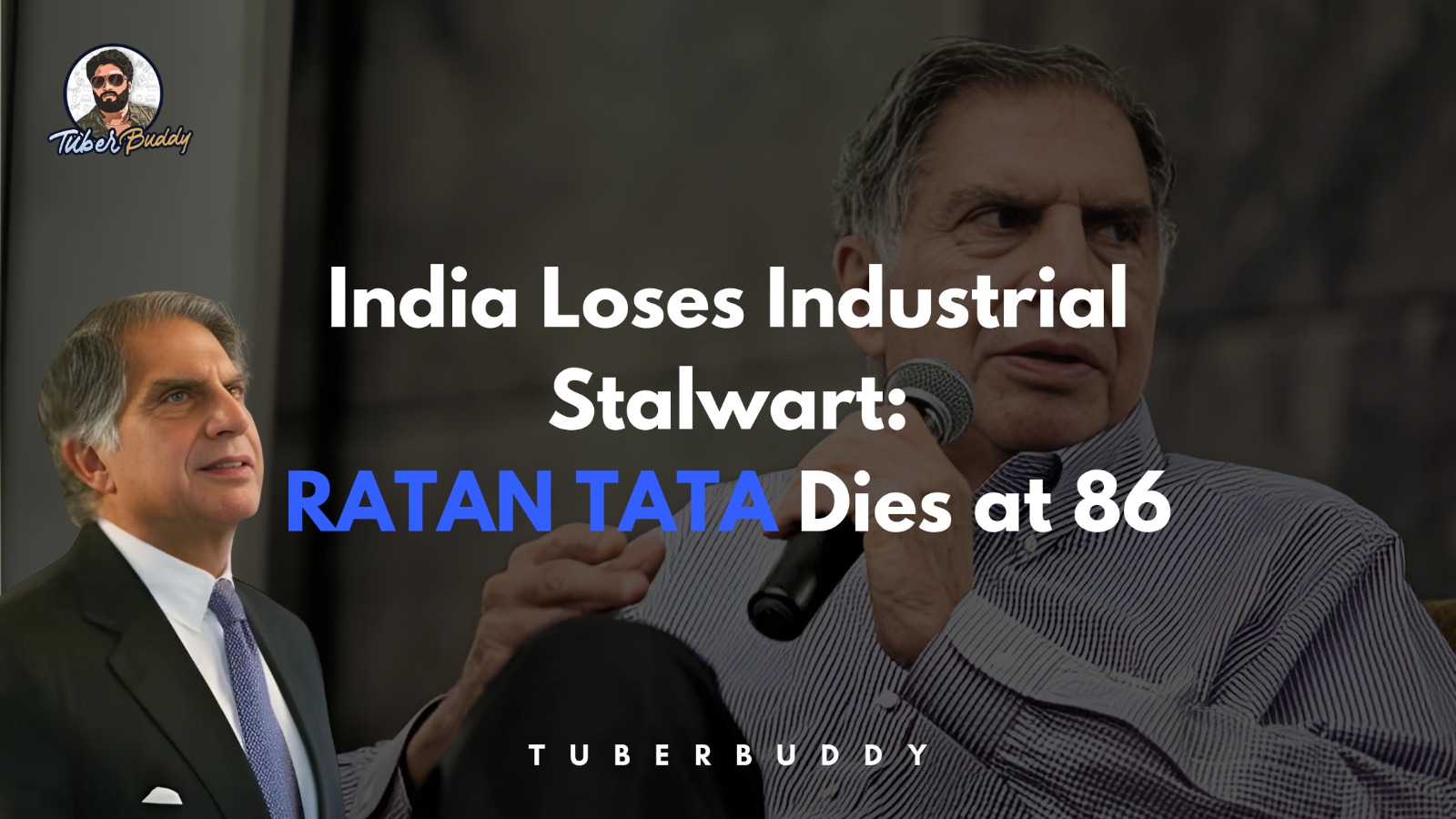 Ratan Tata, India's revered industrialist, remembered after passing at 86.