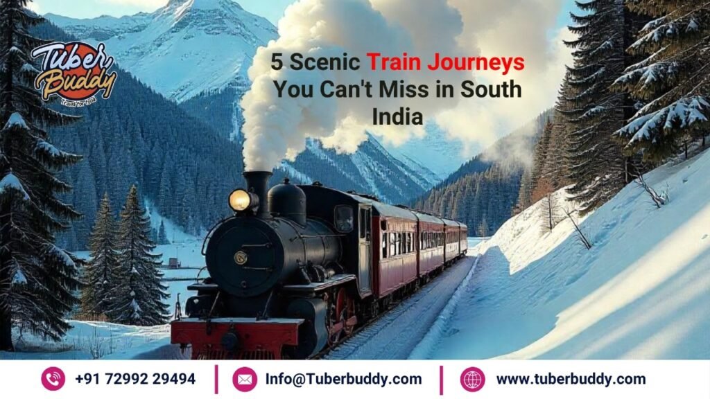 5 Scenic Train Journeys You Can't Miss in South India