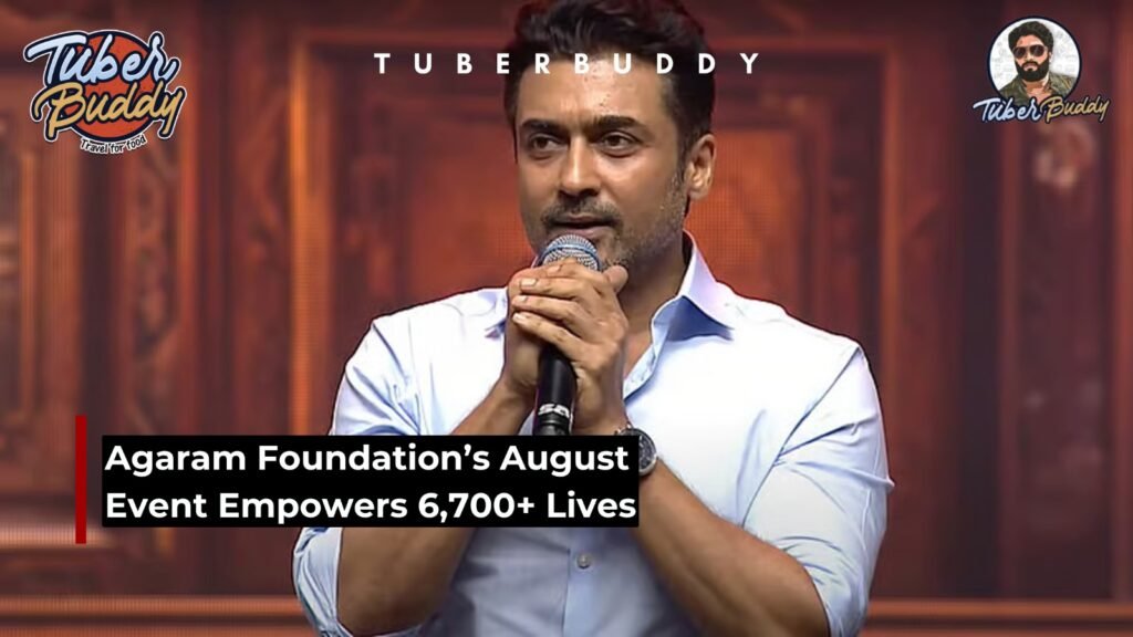 Agaram Foundation’s August Event Empowers 6,700+ Lives