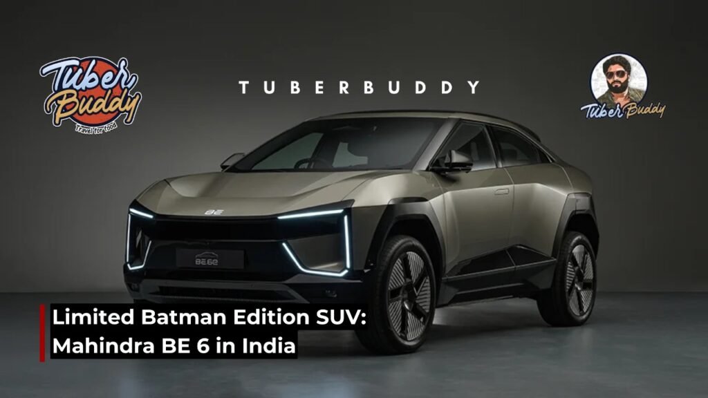 Limited Batman Edition SUV: Mahindra BE 6 in India