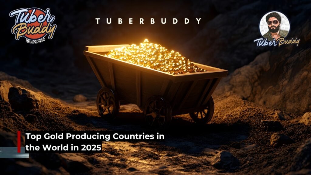 Top Gold Producing Countries in the World in 2025
