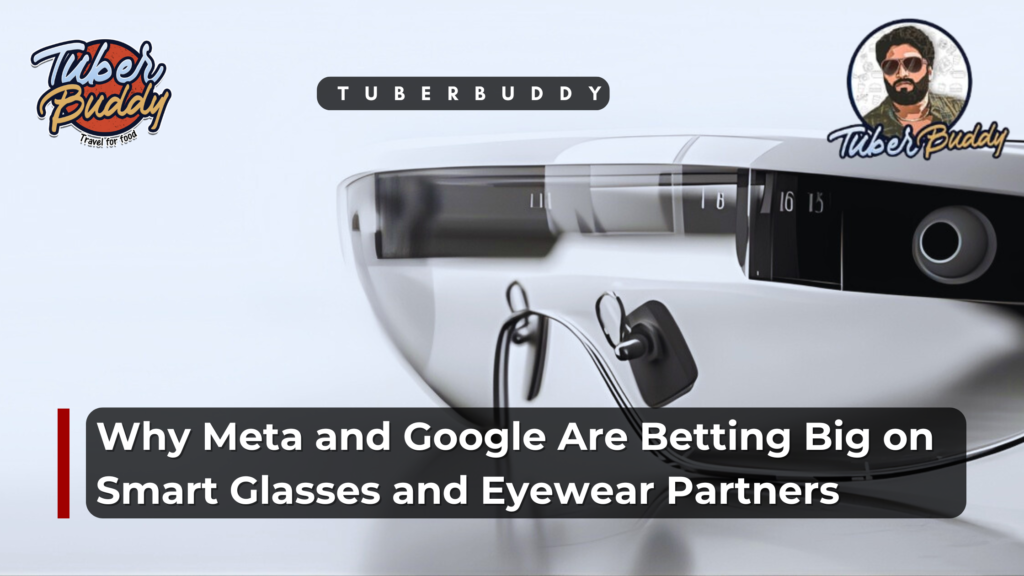 Why Meta and Google Are Betting Big on Smart Glasses and Eyewear Partners