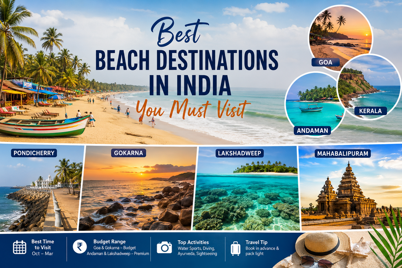 Which Beach Destinations in India Should You Visit?