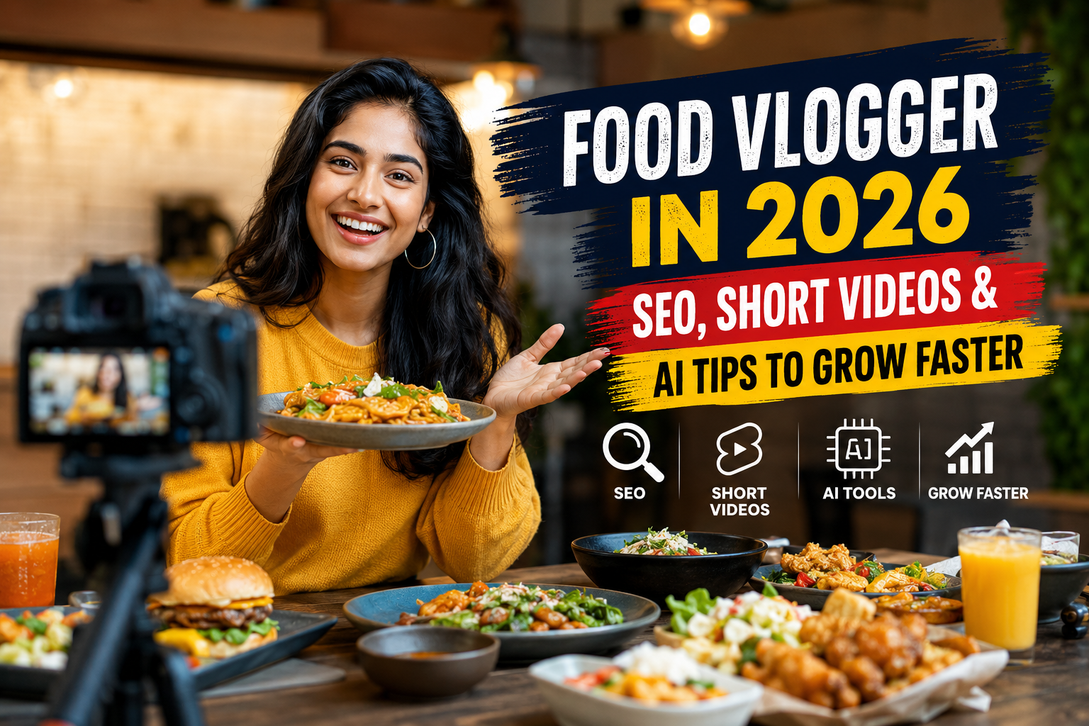 Food Vlogger in 2026: SEO, Short Videos & AI Tips to Grow Faster
