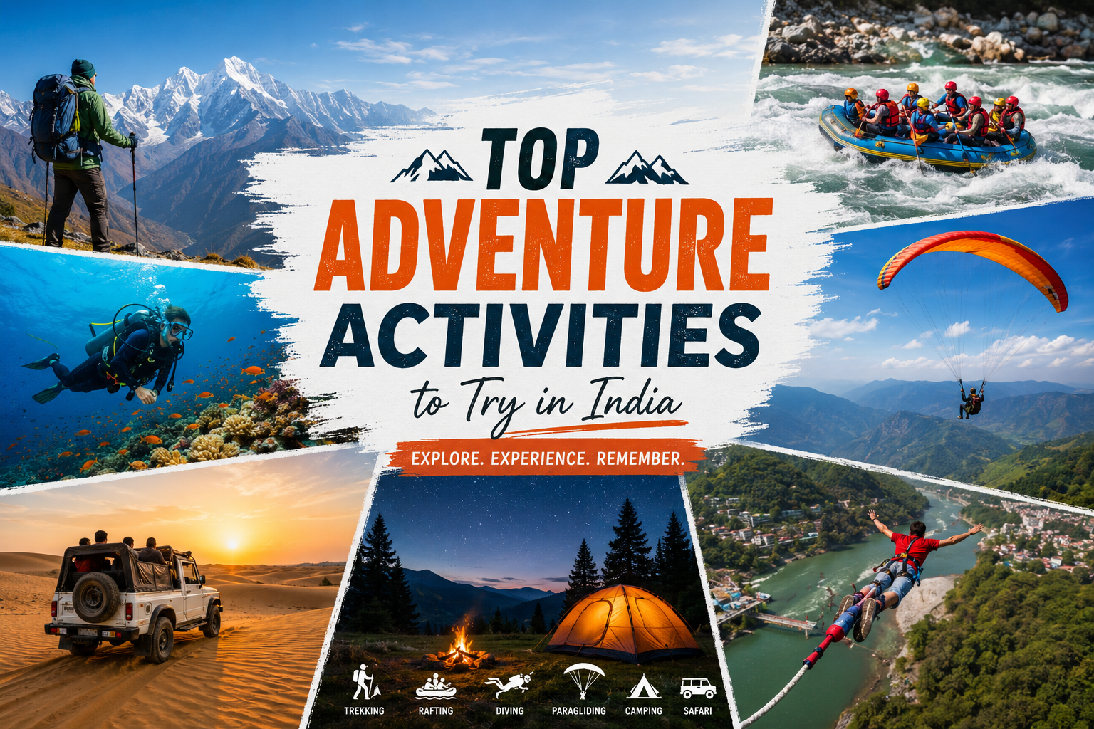 What Are the Top Adventure Activities to Try in India?
