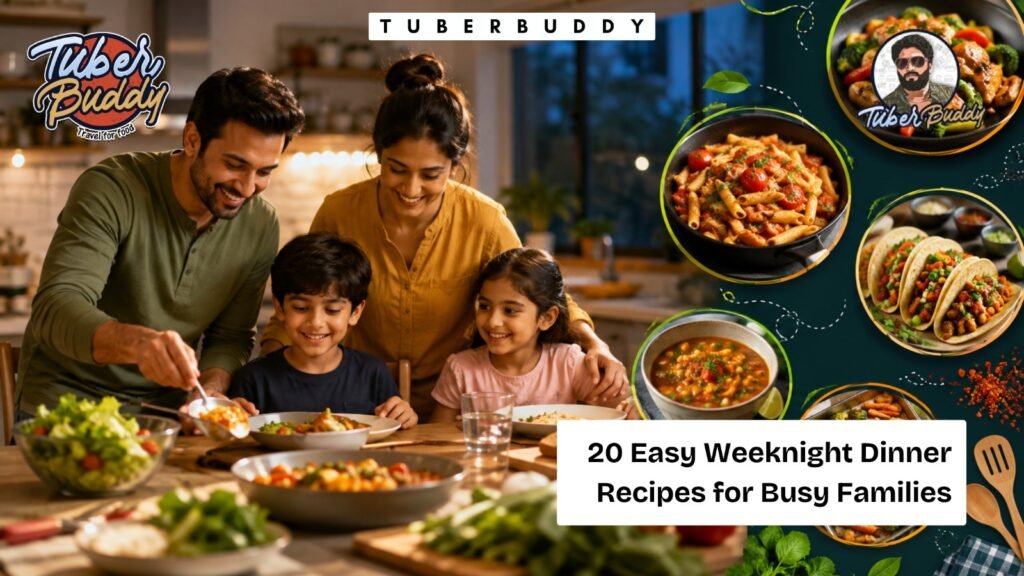 20 Easy Weeknight Dinner Recipes for Busy Families