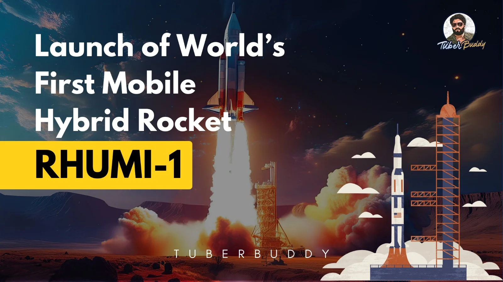 India Launches World’s First Mobile Hybrid Rocket: RHUMI-1