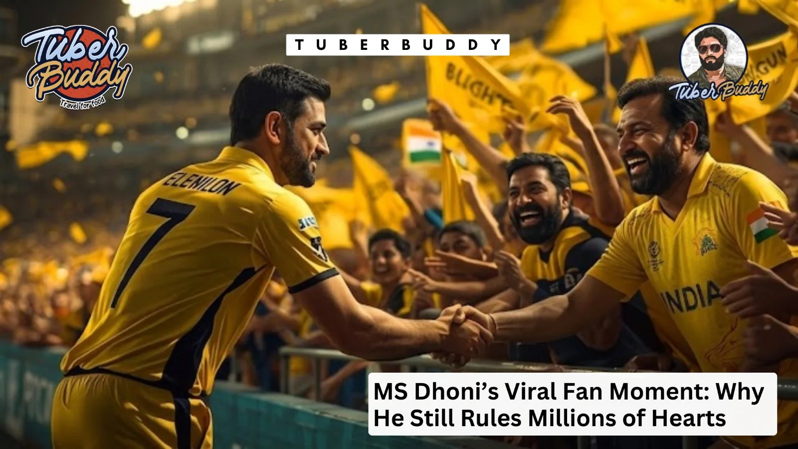 MS Dhoni’s Viral Fan Moment: Why He Still Rules Millions of Hearts