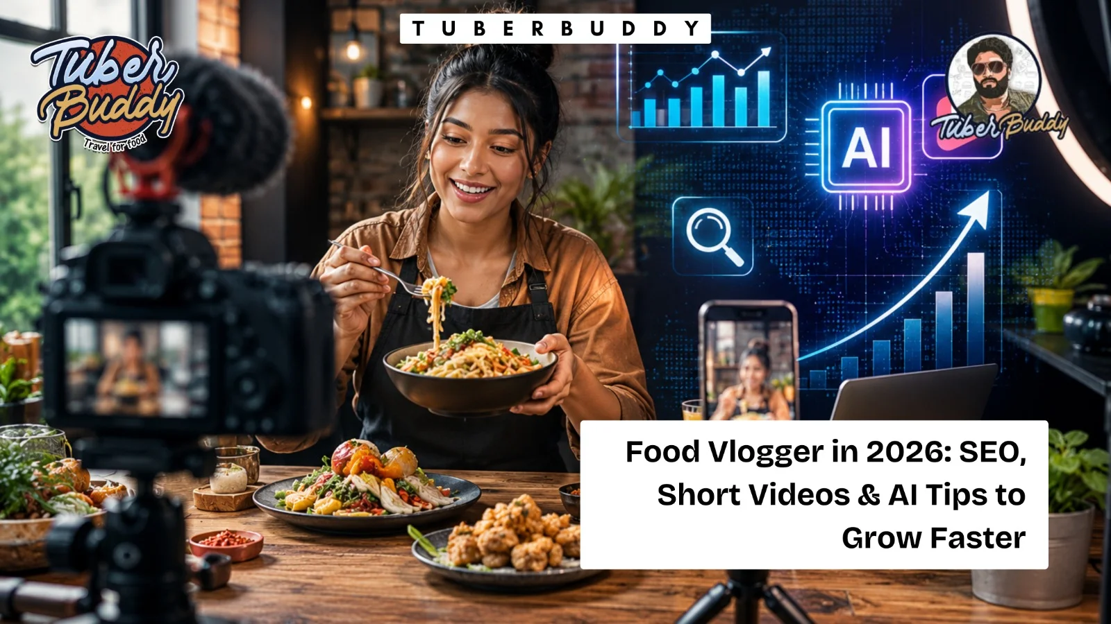Food Vlogger in 2026: SEO, Short Videos & AI Tips to Grow Faster