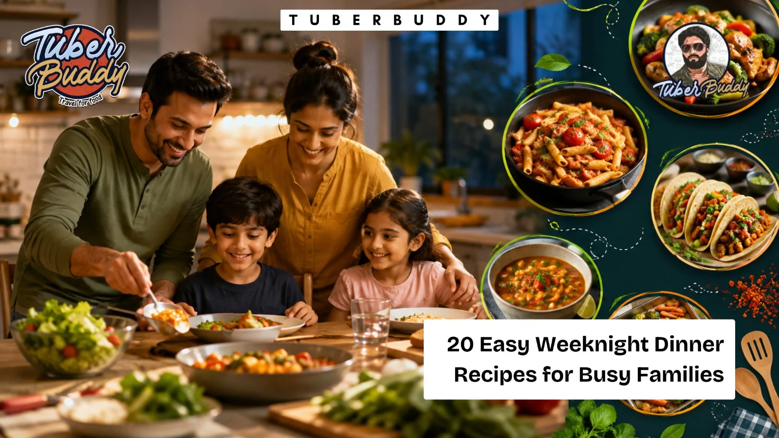 20 Easy Weeknight Dinner Recipes for Busy Families